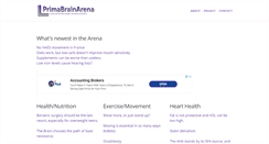 Desktop Screenshot of primabrainarena.com